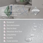 Metaltex EASYROLL - Mutfak Rulo Askısı, POLYTHERM Kaplama, Gri