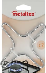 Metaltex Gaz Redüktörü, Paslanmaz Çelik, 2'li Paket