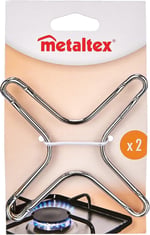 Metaltex Gaz Redüktörü, Paslanmaz Çelik, 2'li Paket