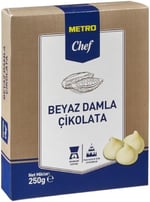 Metro Chef Damla Çikolata (250 Gr, Bitter)