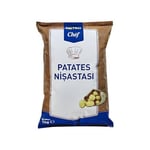 Metro Chef Patates Nişastası, 1 kg, İnce Toz Kıvamında, Gıda ve Pastacılık İçin