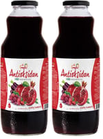 Meysu 1 Litre Antioksidan%100 Karışık Meyve Suyu 2li paket