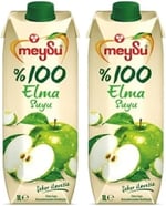 Meysu 1 Litre Elma Nektarı 2li paket