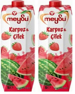 Meysu 1 Litre Karpuz-Çilek Meyveli İçecek 2li paket