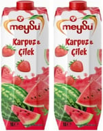 Meysu 1 Litre Karpuz-Çilek Meyveli İçecek 2li paket