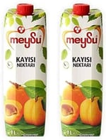 Meysu 1 Litre Kayısı Nektarı 2li paket