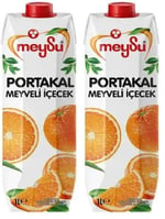 Meysu 1 Litre Portakal Meyveli İçecek 2li paket