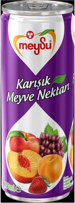 Meysu 330 Mililitre Teneke Karışık Meyve Nektarı