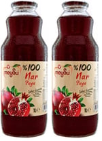 Meysu%100 Nar Suyu 1 Litre Şişe 2li paket