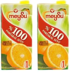 Meysu%100 Portakal Suyu 1 Litre 2li paket