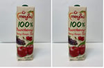 Meysu%100 Vişne-Kiraz Üzüm Suyu 1 Litre 2li paket