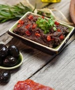 Mezzet Kuru Domatesli Tapenade Ezme 280 G - Vegan ve Koruyucusuz Kahvaltılık