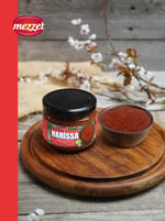Mezzet Vegan Harissa Sos 300 G - Tunus Usulü Katkısız Acı Biber Ezmesi ve Gurme Meze