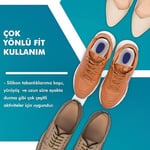 MG01 - Silikon Ortopedik | Ark Destekli, Darbe Emici, Topuk Dikeni Için Yumuşak Iç Tabanlık (41-42)
