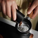 MHW-3BOMBER 58 mm Espresso Filtre Sepeti, 20g Çift Katmanlı Paslanmaz Çelik Yüksek Hassasiyetli Ekstraksiyon Portafilter Sepet Filtresi Çoğu 58 mm Portafiltreye Uyar, Ridged, FB5629-OS