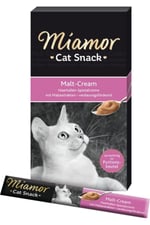 Miamor Cream Malt Özlü Sıvı Kedi Ödülü 6x15 Gr