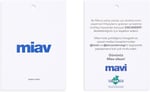 Miav Baskılı Beyaz Soket Çorap 0911440-620