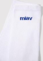 Miav Baskılı Beyaz Soket Çorap 0911440-620