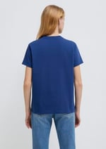 Miav Baskılı Lacivert Tişört Regular Fit/Normal Kesim 1610622-70722