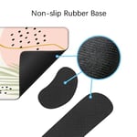 MIBITRI Klavye Mouse Pad Seti, Genişletilmiş Oyun Mouse Pad+Ergonomi Klavye Bilek Dinlenme Desteği, Hafıza Köpüğü, Kolay Yazma Ağrı Kesici, 3 Adet XXL Ultra Kalın Masa Paspası, Morandi Pembe