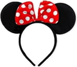 Mickey - Mini Mouse Taç Fiyonklu Taç 2 Adet