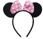 Mickey - Mini Mouse Taç Fiyonklu Taç 2 Adet