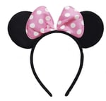 Mickey - Mini Mouse Taç Fiyonklu Taç 2 Adet