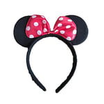 Mickey -Mini Mouse Taç Fiyonklu Taç (Pembe)