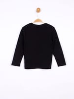 Mickey Uzun Kol Tshirt MC18356 Siyah