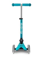 Micro Mini Scooter Deluxe Foldable 3 Tekerlekli Scooter LED Ocean Blue