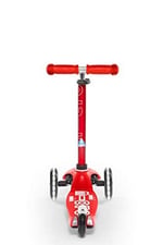 Micro Scooter Mini Micro Deluxe Red (Led) Mini Micro Deluxe Red Scooter, Çocuklar, Kırmızı, 2-5 yaş