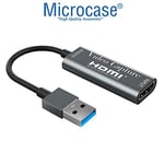 Microcase USB 3.0 HDMI Video Capture Video Kayıt Ekran Aktarma Adaptörü - AL2622