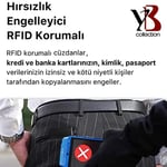 Microcase YB Collection Otomatik Mekanizmalı Kutulu Rfid Korumalı Para ve Kartlık Bölmeli Deri Cüzdan - AL3639 (Koyu Kahve)