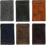 Microcase YB Collection Otomatik Mekanizmalı Kutulu Rfid Korumalı Para ve Kartlık Bölmeli Deri Cüzdan - AL3639 (Koyu Kahve)