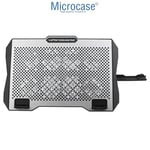 Microcase ZR608 Telefon Tutacaklı 6 Kademe Yükseklik Ayarlı 8 Fanlı Laptop Soğutucu - AL5211