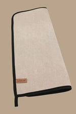 Microfiber Bulaşık Kurutma Matı 46x36 cm Kurulama Bezi Kurutma Örtüsü Tezgah Üstü Bej