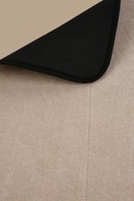 Microfiber Bulaşık Kurutma Matı 46x36 cm Kurulama Bezi Kurutma Örtüsü Tezgah Üstü Bej