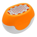 Microplane Flexi Zesti Narenciye rendeleyici, Paslanmaz çelik, Turuncu, 7,62 x 3,81 x 5,72 cm