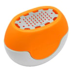 Microplane Flexi Zesti Narenciye rendeleyici, Paslanmaz çelik, Turuncu, 7,62 x 3,81 x 5,72 cm