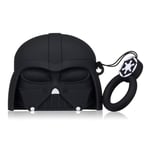 Microsonic Airpods 4.Nesil/ANC Kılıf Cartoon Figürlü Silikon Crtn-Fgr-Drth-Vdr [AirPods 4 ile Uyumlu Kılıf - Black] - Seçenekler: AirPods 1 / 2, AirPods Pro 2. Nesil, AirPods 3...