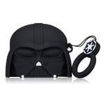 Microsonic Airpods 4.Nesil/ANC Kılıf Cartoon Figürlü Silikon Crtn-Fgr-Drth-Vdr [AirPods 4 ile Uyumlu Kılıf - Black] - Seçenekler: AirPods 1 / 2, AirPods Pro 2. Nesil, AirPods 3...