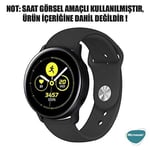 Microsonic Amazfit Active Silicone Sport Band (Amazfit Active ile Uyumlu Kordon, Akıllı Saat Kayışı)