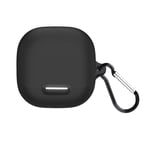 Microsonic Anker Soundcore Liberty 4 NC için Kılıf Askılı Mat Silikon Siyah [Soundcore Liberty 4 NC ile Uyumlu Kılıf - Siyah] - Seçenekler: Soundcore Liberty 4 NC, Soundcore Liberty 4 Pro...