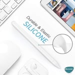 Microsonic Apple Pencil (2. nesil) Kılıf Mat Silikon V2 Lila