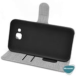 Microsonic Realme 5i için Kılıf Fabric Book Wallet Lacivert [Realme 5i ile Uyumlu Kılıf - Lacivert]