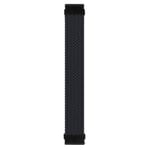 Microsonic Realme Watch S Pro için Kordon, (Small Size, 135mm) Braided Solo Loop Band Siyah [Watch S Pro ile Uyumlu Kordon - Siyah]