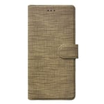 Microsonic Reeder P13 Blue Max Pro için Kılıf Fabric Book Wallet Gold [P13 Blue Max Pro ile Uyumlu Kılıf - Gold]