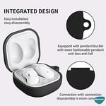 Microsonic Samsung Galaxy Buds 2 için Kılıf Mat Silikon Kırmızı [Buds 2 ile Uyumlu Kılıf - Kırmızı]