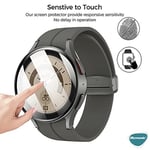 Microsonic Samsung Galaxy Watch 8 44mm Tam Kaplayan Nano Cam Ekran Koruyucu Siyah [Galaxy Watch 8 44mm ile Uyumlu Ekran Koruyucu - Siyah] - Seçenekler: Samsung Galaxy Watch Active 2 40mm...