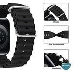 Microsonic Xiaomi Watch 2 Kordon Ocean Band (Xiaomi Watch 2 ile Uyumlu Kordon, Akıllı Saat Kayışı)